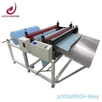Machine de découpe et de scellage de fonds de sacs JUYOU, machine de découpe et de perforation de sacs tissés en PP, machine de fabrication de sacs avec fonctions de scellage et de découpe