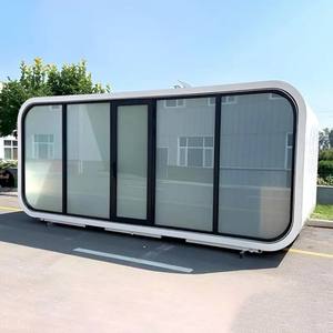 <span class=keywords><strong>2026</strong></span> Nieuwe Luxe Appelhut Geprefabriceerd Klein Ruimtecapsulehuis Voor Zonnehuis Winkelkantoor - Product Image 3