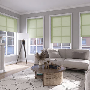 ستائر خلوية كهربائية بدون حفر للنوافذ، ستائر دوارة أوتوماتيكية بتصميم خلية النحل - Product Image 2