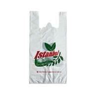 Sacs en plastique HDPE écologiques pour supermarchés et boucheries, vente en gros