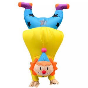 Costumes <span class=keywords><strong>d</strong></span>'<span class=keywords><strong>halloween</strong></span> pour adultes hommes femmes Cosplay <span class=keywords><strong>Clown</strong></span> Anime mascotte gonflable <span class=keywords><strong>Costume</strong></span> carnaval fête noël robe de jeu de rôle - Product Image 1