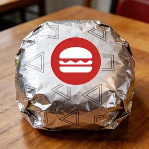 Papel de Aluminio Antiadherente con Diseño de Panal, Hojas de Papel para Sándwiches de Grado Alimenticio, para <span class=keywords><strong>Hamburguesas</strong></span>, Hot Dogs y Comida para Llevar - Product Image 6
