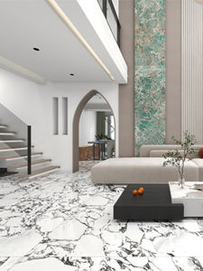 Guangdong 600x1200 antiscivolo resistente all'usura <span class=keywords><strong>piastrelle</strong></span> di ceramica motivo bianco parete del pavimento per soggiorno sala da pranzo <span class=keywords><strong>bagno</strong></span> moderno - Product Image 4