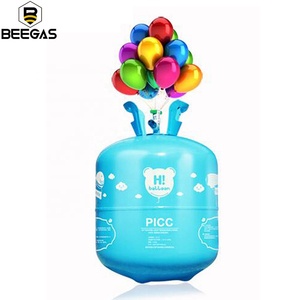 Bouteille d'hélium en acier EC-22 de 5 kg remplie à 99,9 % d'hélium gazeux pour ballons, basse pression - Product Image 6