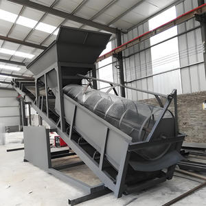 Tamis à tamis à tambour à capacité de production élevée Certifié CE Acier inoxydable 304 DB à faible bruit 75 pour les applications de minerai de recyclage des déchets - Product Image 4