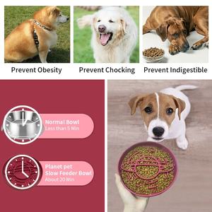 2025 nouveau Design Saturne mangeoire lente Silicone chien bol nourriture humide alimentation lécher alimentation Silicone mangeoire lente pour chat chien - Product Image 2