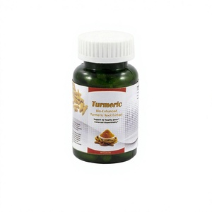 Cápsulas de Cúrcuma para el Cuidado de la Piel en Adultos, Suplemento de Apoyo Inmunitario, Certificado ISO, 100% Natural a Base de Hierbas, 500 mg, No Apto para Recién Nacidos, No Apto para Bengala Occidental - Product Image 1