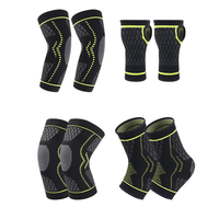 Ensemble de manchons de compression tricotés pour genou, coude, cheville, poignet – Soutien sportif pour hommes et femmes – OEM ODM – Vente en gros – Fournisseur d'usine