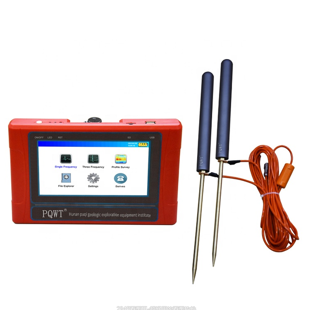 PQWT-TC150 Groundwater Detector 150m Automatic Mapping Water Finder for Borehole Drilling