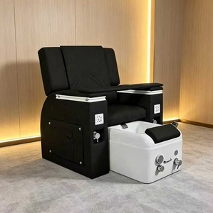 Fauteuil multifonctionnel pour manucure, pédicure, soins des cils et esthétique, avec fonction bain de pieds et massage du dos - Product Image 2