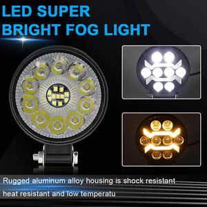 Luz de Trabajo LED Blanca/Amarilla de 4 Pulgadas y 18W, 9-36V, 2 Años de Garantía, para Automóviles, Todoterreno, Ingeniería, Auxiliar, 4x4, ATV, SUV - Product Image 6