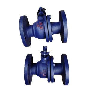 Vanne à boisseau sphérique à bride en fonte DN100 avec joint PTFE, commande manuelle pour l'irrigation de l'eau - Product Image 5