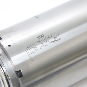 แกนหมุนอเนกประสงค์ 24000 รอบต่อนาที รุ่น GDL120-30-24Z/6.5 กำลัง 6.5 กิโลวัตต์ BT30 800 เฮิรตซ์ ระบายความร้อนด้วยน้ำ สำหรับเครื่องมือกลึงความแม่นยำสูง 24000 รอบต่อนาที - Product Image 2