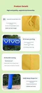 Kit de Arco Inflable Portátil, Resistente al Agua y a los Rayos UV, Impresión Personalizada, Instalación Rápida para Carreras y Eventos Deportivos - Product Image 4