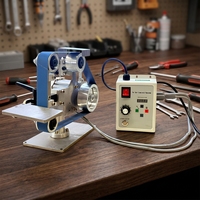 Mini ponceuse à bande verticale électrique personnalisable pour atelier, travail du bois et finition des métaux