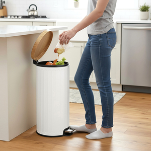 कारखाने थोक नए पर्यावरण अनुकूल बेडरूम कचरा नरम बंद 5l/12l/30l क्षमता के साथ कर सकते हैं - Product Image 1