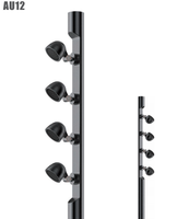Projecteur LED COB RGBW IP66 en aluminium, effet luciole, avec garantie de 3 ans, intensité variable, IRC 70, durée de vie de 50 000 heures, certifié RoHS pour l'aménagement paysager