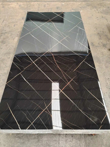 Lámina de PVC con Aspecto de Mármol, Panel de Bambú Carbonizado, Fácil de Instalar, para Decoración de Paredes del Hogar, Panel de PVC Económico - Product Image 3