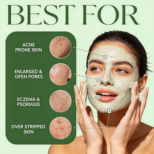 Masque Facial Hydratant Purifiant en Argile Personnalisé avec Logo – Contrôle du Sébum, Éclaircissement des Peaux Ternes, Anti-Acné - Product Image 3