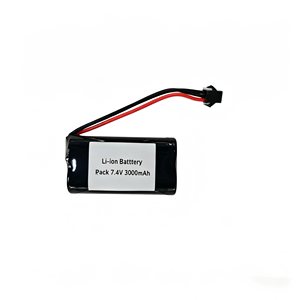 ก้อนแบตเตอรี่ Li-ion 7.4V 18650 2S1P 3000mAh 12C แบตเตอรี่ลิเธียมไอออนสำหรับโมเดล RC เฮลิคอปเตอร์เรือโดรน FPV - Product Image 3