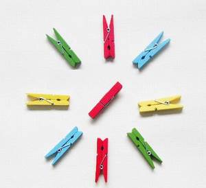 <span class=keywords><strong>Mini</strong></span>-pinces <span class=keywords><strong>à</strong></span> <span class=keywords><strong>linge</strong></span> en bambou pour la décoration intérieure - Product Image 2