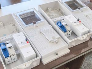 कॉफ़रेट डु कंपेटीयूर ट्राइफेज (phase) के प्रीपेड मीटर तीन चरण स्मॉक ग्लास फाइबर मीटर इलेक्ट्रिक बॉक्स आउटडोर इनडोर वाटरप्रूफ - Product Image 3