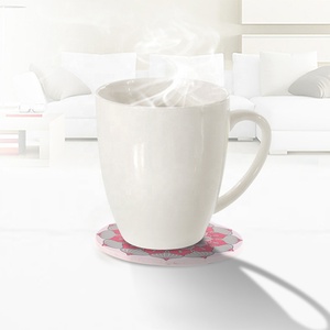 Posavasos decorativos de madera mdf para el hogar, posavasos de madera para regalo de boda con impresión personalizada - Product Image 6