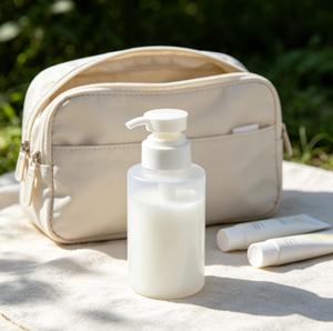 Bomba dosificadora de plástico PP de 2cc con rosca 28/410, color blanco, para champú, gel de ducha, botella de cosméticos, color personalizado disponible. - Product Image 1