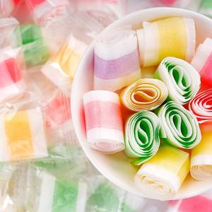 Factory Direct Sour <strong>Fruit</strong> <strong>Roll</strong> <strong>up</strong> Strip Gummy Candy Individually Wrapped in Bag OEM Private Label Bulk Wholesale Exporter - Product Image 1