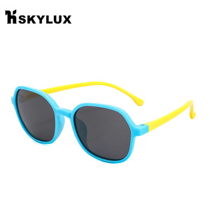 Lunettes de soleil ovales pour enfants, monture complète, protection UV400, mode, protection solaire 23014 - Product Image 5