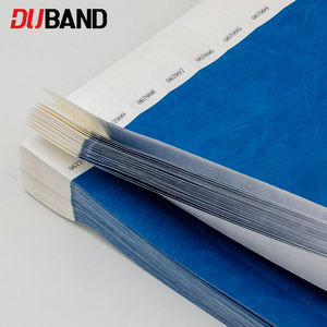 Venta al por mayor impermeable desechable Tyvek pulsera para Parque Acuático Parque de Atracciones eventos con adhesivo seguro - Product Image 5