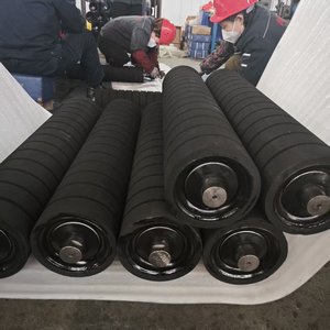 עלות-יעיל מסוע רולר מסוע העדין נושאת רולר עבור מערכת מסוע כרייה מחצבה כרייה - Product Image 2