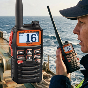 Radio bidirectionnelle marine YAESU Standard Horizon HX40, radio VHF portable flottante, talkie-walkie 6W avec fonction NOAA, étanche IPX7 - Product Image 2