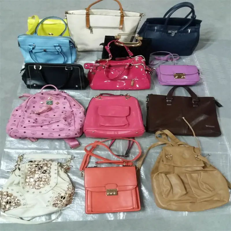 Stock 5A Grade Ukay Premium Women Hand Second High Quality Branded Used Bags In A Box