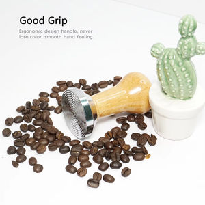 Tolvas de madera de manipulación calibradas, estación de apisonamiento espacial <span class=keywords><strong>Barista</strong></span>, amortiguador, accesorios <span class=keywords><strong>para</strong></span> molinillo de café, 1 Uds. - Product Image 5
