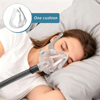 Coussin de remplacement pour masque CPAP F20, doublure de masque facial complet en silicone de qualité médicale compatible avec le masque respiratoire F20