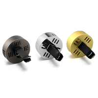 Diffuseur de parfum pour voiture en métal découpé sur mesure avec logo personnalisé, diffuseur de bureau à évaporation naturelle sans électricité, décoratif, solide, multi