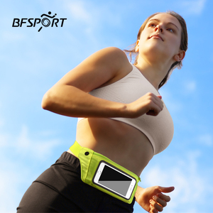 Offre Spéciale Logo personnalisé mignon Fitness <span class=keywords><strong>Smartphone</strong></span> sac de taille sac banane Sport <span class=keywords><strong>ceinture</strong></span> de course avec fenêtre en PVC à écran tactile - Product Image 6