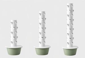 Torre de Cultivo <span class=keywords><strong>Hidropónico</strong></span> con Enchufe Estándar de la UE/Reino Unido, 9 Niveles, con Certificación CE, Jardín <span class=keywords><strong>Vertical</strong></span> Interior y Exterior para Cultivo de Vegetales - Product Image 4