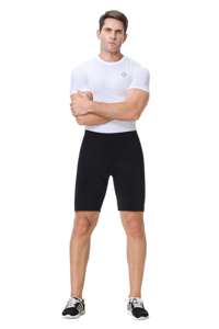 Men's Padded <b>Cycling</b> Shorts with Side Phone Pocket Anti-Slip Leg Straps Breathable Road Bike Shorts OEM ODM Factory Direct - Product Image 5