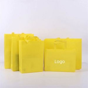 Sacs fourre-tout non tissés réutilisables et écologiques avec poignées pour vêtements et chaussures, vente en gros d'usine, haute qualité - Product Image 1