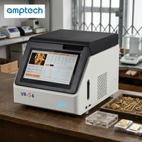 Liste de prix des machines d'analyse de l'or industriel allemandes pour l'analyse des sables d'or Bullion Amptech SDD XRF