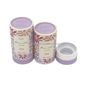 Tubo Cilíndrico Biodegradable y Ecológico de Papel Kraft para Cosméticos, Envase para Aceites Esenciales, Lociones y Perfumes - Product Image 3