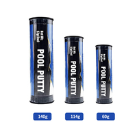 WBG Kit de réparation facile pour piscine et spa, mastic époxy pour réparer les fissures et les fuites sous l'eau ou en surface