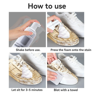 <span class=keywords><strong>Limpiador</strong></span> de Zapatos OEM Fácil de Usar, Solución Rápida, Espuma Limpiadora, <span class=keywords><strong>Limpiador</strong></span> Líquido <span class=keywords><strong>para</strong></span> Zapatillas - Product Image 5