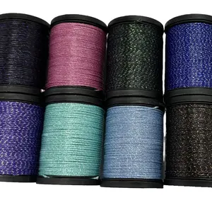 Polyester Braided Waxed Thread Leather Products Sewing Thread - China  Sewing Polyester Thread and Spun Polyester Thread price