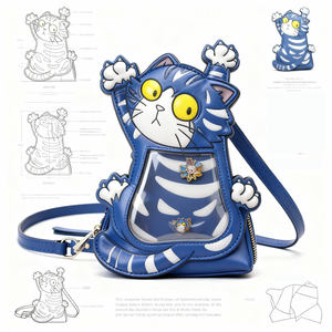 Sacs Ita Kawaii, sac à dos anime personnalisé, sac bandoulière transparent, design de sac fourre-tout personnalisé - Product Image 2