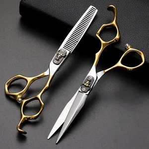 Профессиональные ножницы для истончения волос 6-дюймовые ножницы для стрижки зубов Парикмахерские ножницы из нержавеющей стали