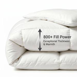 <span class=keywords><strong>Couette</strong></span> toutes saisons 90% duvet <span class=keywords><strong>de</strong></span> <span class=keywords><strong>canard</strong></span>, légère et respirante, avec enveloppe en microfibre douce, blanche - Product Image 6