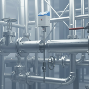 Wet Compressed Air Pitot Tube Flow Meter Stainless Steel Differential <strong>Pressure</strong> <strong>Sensor</strong> FLOW METER - Product Image 2